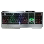 2B Multimedia Metal Gaming Keyboard With 3 Background Colors