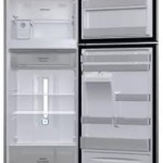 FRESH Refrigerator 436 Liter No Frost Digital with LG Compressor Black FNT-M580YB