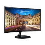 Samsung 24 Inch Curved Monitor FHD (1920 x 1080) 60Hz VA 4MS GTG - LC24F390FHMXZN