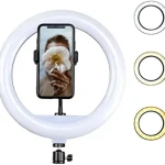 YQ320 Modes Ring LED Light 12 Inch with Remote Control and Screw Holder for Mobile