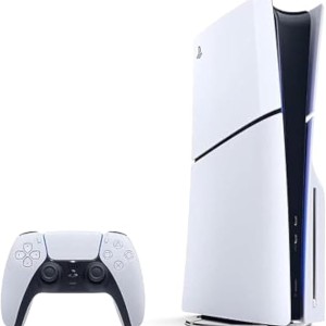 Playstation 5 Disc Version Silm PS5 Console With Dual Sense Controller - White