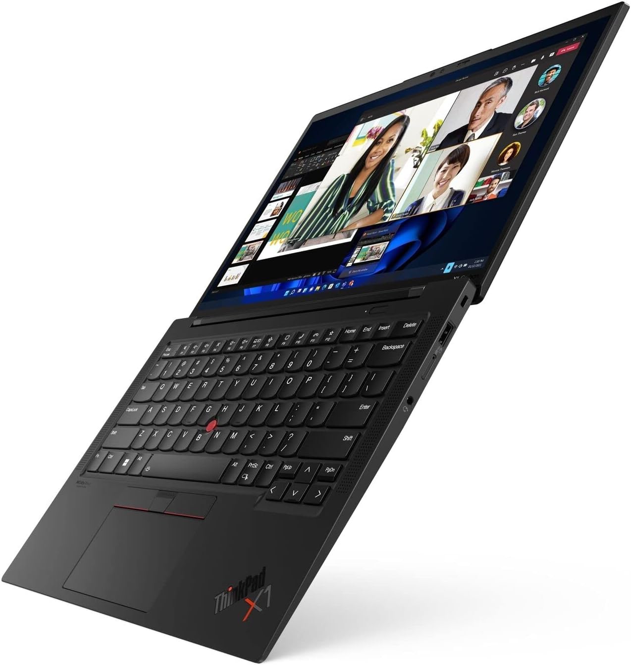 Lenovo ThinkPad X1 Carbon Gen 10 Laptop Intel Ci7-1270P 32GB RAM 512GB SSD Intel Iris Xe Graphics 14 Inch WUXGA Touch Windows 11 Black - 21CB000FUS