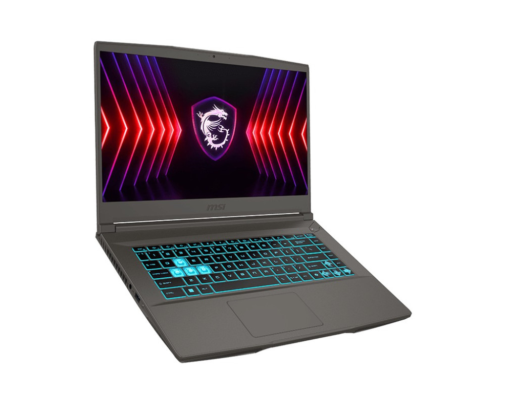 MSI Thin 15 B12VE Intel Core I5-12450H 512GB SSD 8GB Ram Nvidia GeForce RTX 4050 6GB 15.6" Inch FHD Win.11