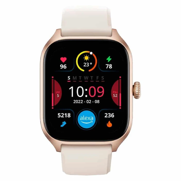 Amazfit GTS 4 Smart Watch 1.75 inch Misty White