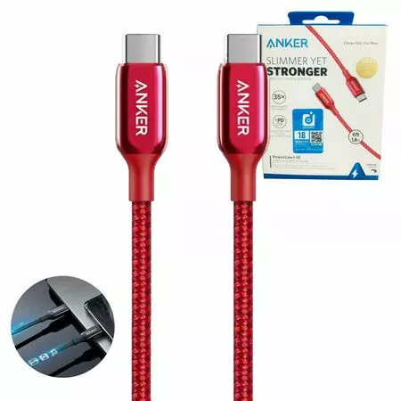 PowerLine III USB-C to USB-C 2.0 Cable 3ft