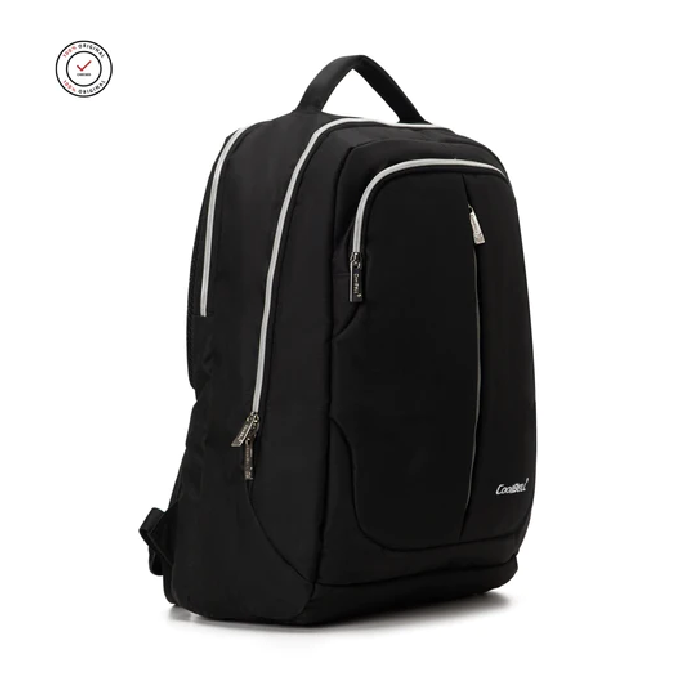 COOLBELL Large Capacity Water Resistant Laptop Backpack 17.3-Inch - Black