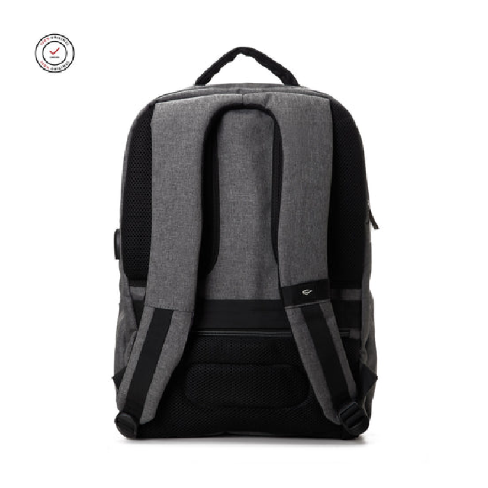 COOLBELL Large Capacity Water Resistant Laptop Backpack 17.3-Inch - Gray