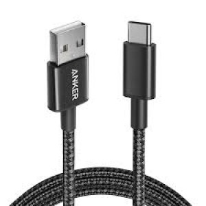 CABLE-ANKER-NYLON-USB-C to USB-A 2.0-6FT-B2B-BLACK / A8173H11