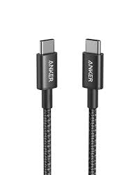 CABLE-ANKER-NYLON-USB-C to USB-C 2.0 -3.3ft-B2B-BLACK / A8752H11