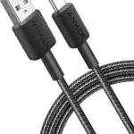 322 USB-A to USB-C Cable (3ft Braided)