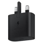 CHARGER-SAMSUNG-TRAVEL-ADAPTER -25W-EP-TA800NWEGEU-TYPE-C-BLACK / EP-TA800 - 6 Month Warranty