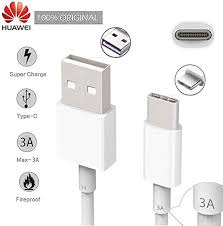 CABLE DATA-HUAWEI-3A-TYPE-C-CP51-WHITE