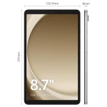 Samsung Galaxy Tab A9, Wi-Fi, 128GB, 8GB RAM, 4G, 8.7" - Silver Tablet