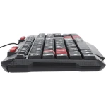 GR-605 Multimedia USB Wired Keyboard Black