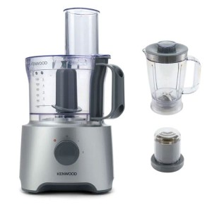 KENWOOD MultiPro Compact Food Processor 2 in 1 Silver FDP301SI