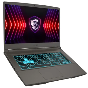 MSI Thin 15 B13UCX 2491XEG Gaming Laptop Intel Core I7-13620H 16GB RAM 512GB SSD NVidia RTX 2050 4GB, PCIe4 WiFi 6E 15.6 FHD 144HZ DOS Home Gray