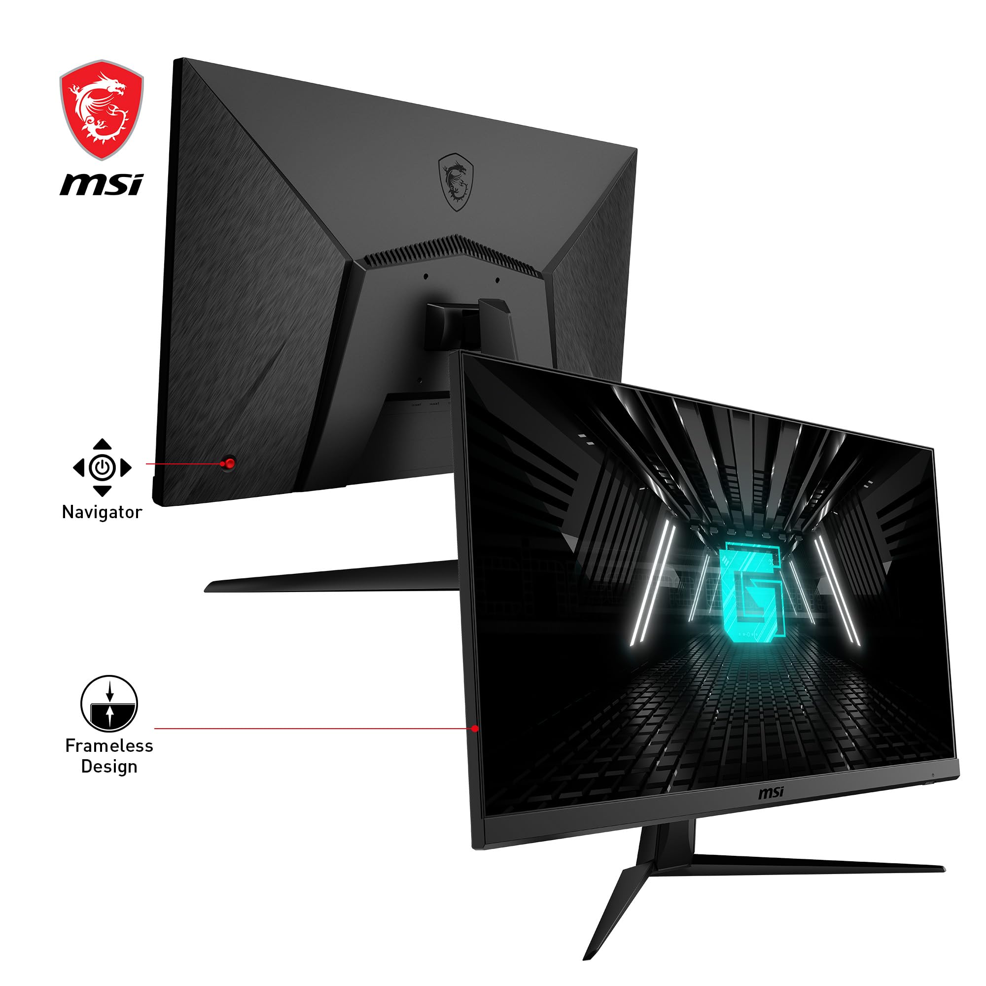 MSI G2712F Gaming Monitor 27-inch 1920 x 1080 FHD IPS 1MS 180HZ SRGB