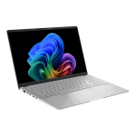 ASUS Vivobook S15 S5507QA-MA001W Laptop, Snapdragon® X Elite X1E 78 100, 32GB RAM, 1TB SSD, Qualcomm® Adreno GPU, 15.6" 120Hz, Win11