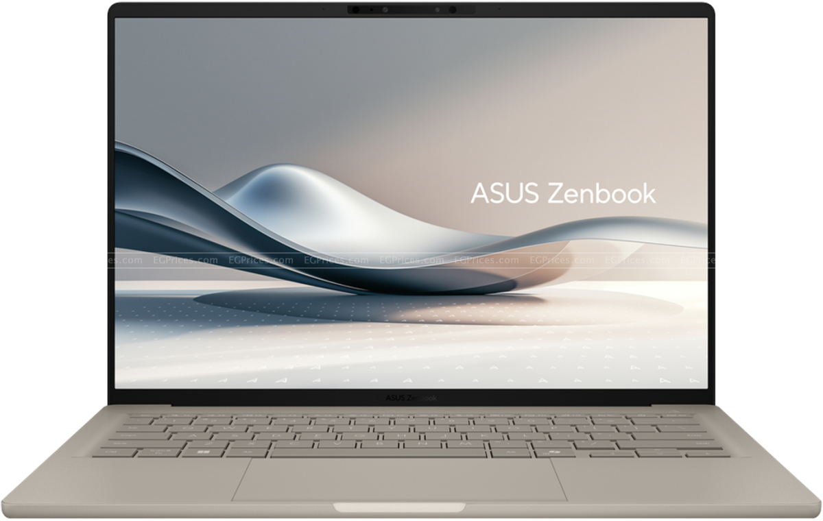 Asus Zenbook A14 UX3407RA-QD010W Laptop, Snapdragon X Elite X1E 78 100, 32GB RAM, 1TB SSD, 14" WUXGA OLED, Adreno GPU, Win11- Gray