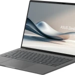 Asus Zenbook A14 UX3407RA-QD010W Laptop, Snapdragon X Elite X1E 78 100, 32GB RAM, 1TB SSD, 14" WUXGA OLED, Adreno GPU, Win11- Gray