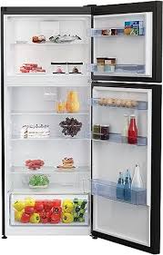 BEKO Refrigerator 367 Liter No Frost Digital Black RDNE430K12B