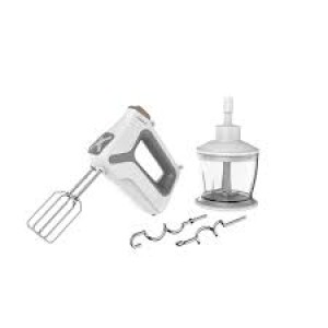 TORNADO Hand Mixer 400 Watt 4 Speeds Turbo White HM-400S