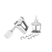 TORNADO Hand Mixer 400 Watt 4 Speeds Turbo White HM-400S