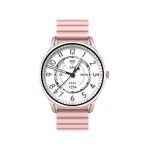 Kieslect Lady Lora Smart Watch 1.32 inch With Additional Strap 280 mAh Battery - Pink