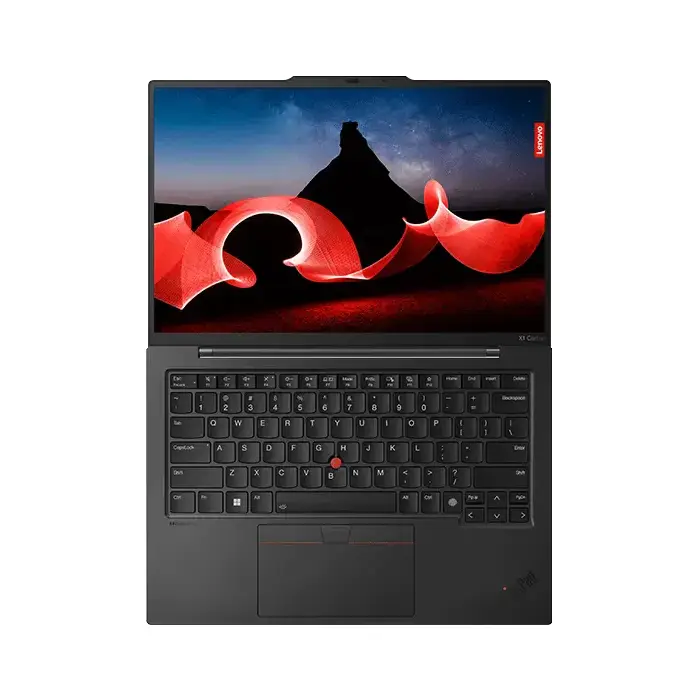 Lenovo ThinkPad X1 Carbon Gen 12 Laptop Intel Core Ultra 7-155U 16GB RAM 1TB SSD Intel Graphics 14 Inch WUXGA Win11 Black 3 Years Warranty 21KC001QGR