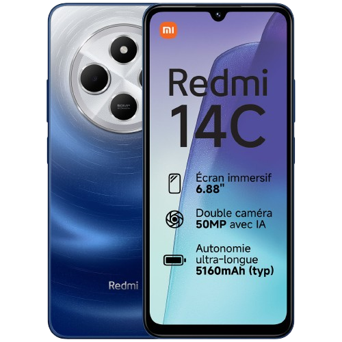 Xiaomi Redmi 14C 6GB RAM, 128GB - Starry Blue