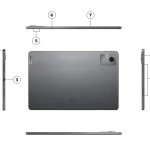 Lenovo Tab M11 TB330XU 128GB 8GB RAM 11 Inch IPS 1200p 4G LTE with Folio Case+ Pen Luna Grey