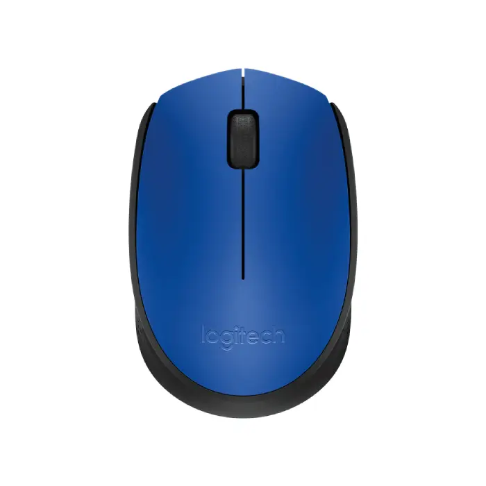 Logitech M171 Compact & Portable Wireless Mouse Blue