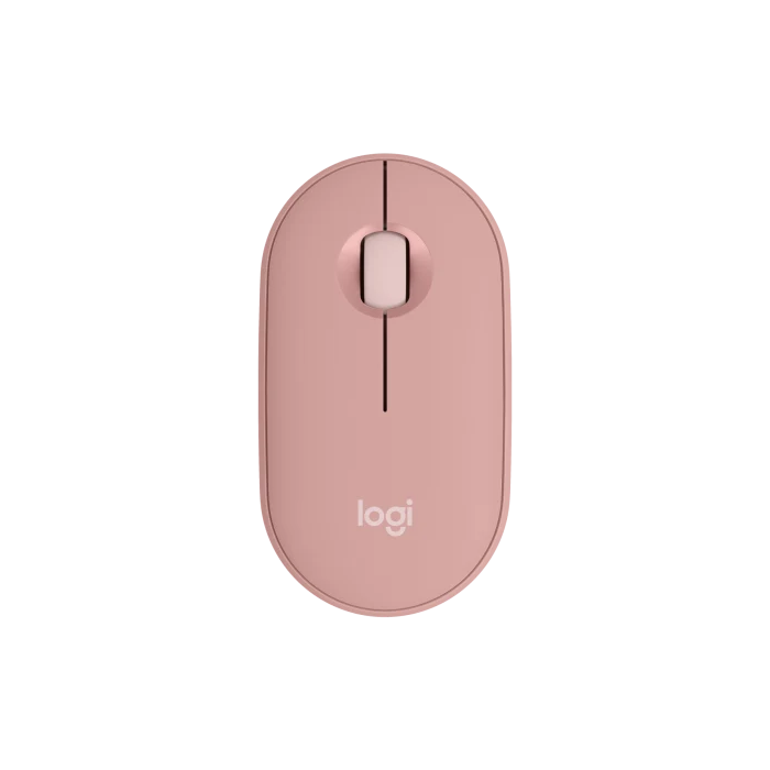 Logitech M350S Pebble 2 Tonal Wireless Mouse Tonal Rose