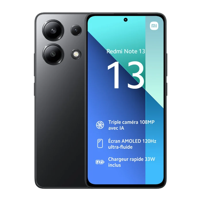 MOBILE Xiaomi Redmi Note 13 6GB RAM 128GB Dual SIM - Midnight Black