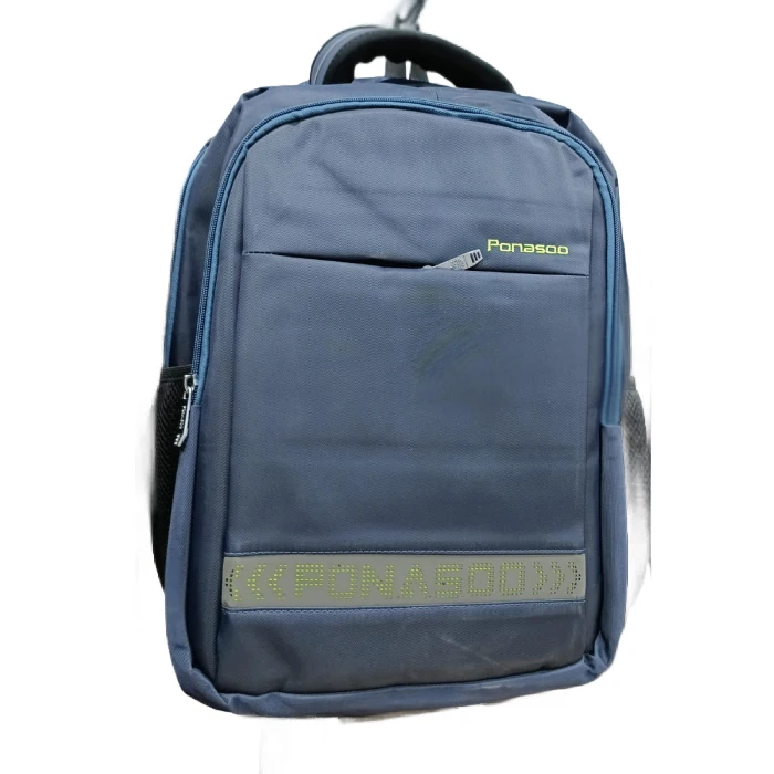 PONASOO 7162 Backpack 15.6 Inches Laptop Bag - Blue