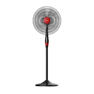 TORNADO Desk Fan 16 Inch 4 Blades Black x Red TDF16