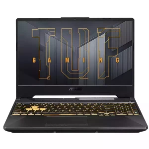 LAPTOP-ASUS-TUF Gaming A15-FA506NF-HN005W-AMD-R5-7535HS-8G-512.SSD-NVIDIA GeForce RTX 2050 4G DDR6-15.6 Inch FHD (1920 x 1080) 144Hz-WIN11-GRAPHITE BLACK