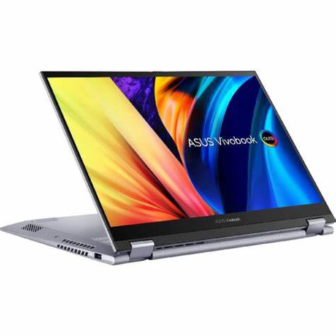 LAPTOP-ASUS-VivoBook S14 Flip-TN3402YA-LZ555W-AMD-R5-7430U-8G-512G.SSD-AMD Radeon Graphics-14 Inch WUXGA (1920 x 1200) 60Hz-WIN11-TRANSPARENT SILVER-PEN