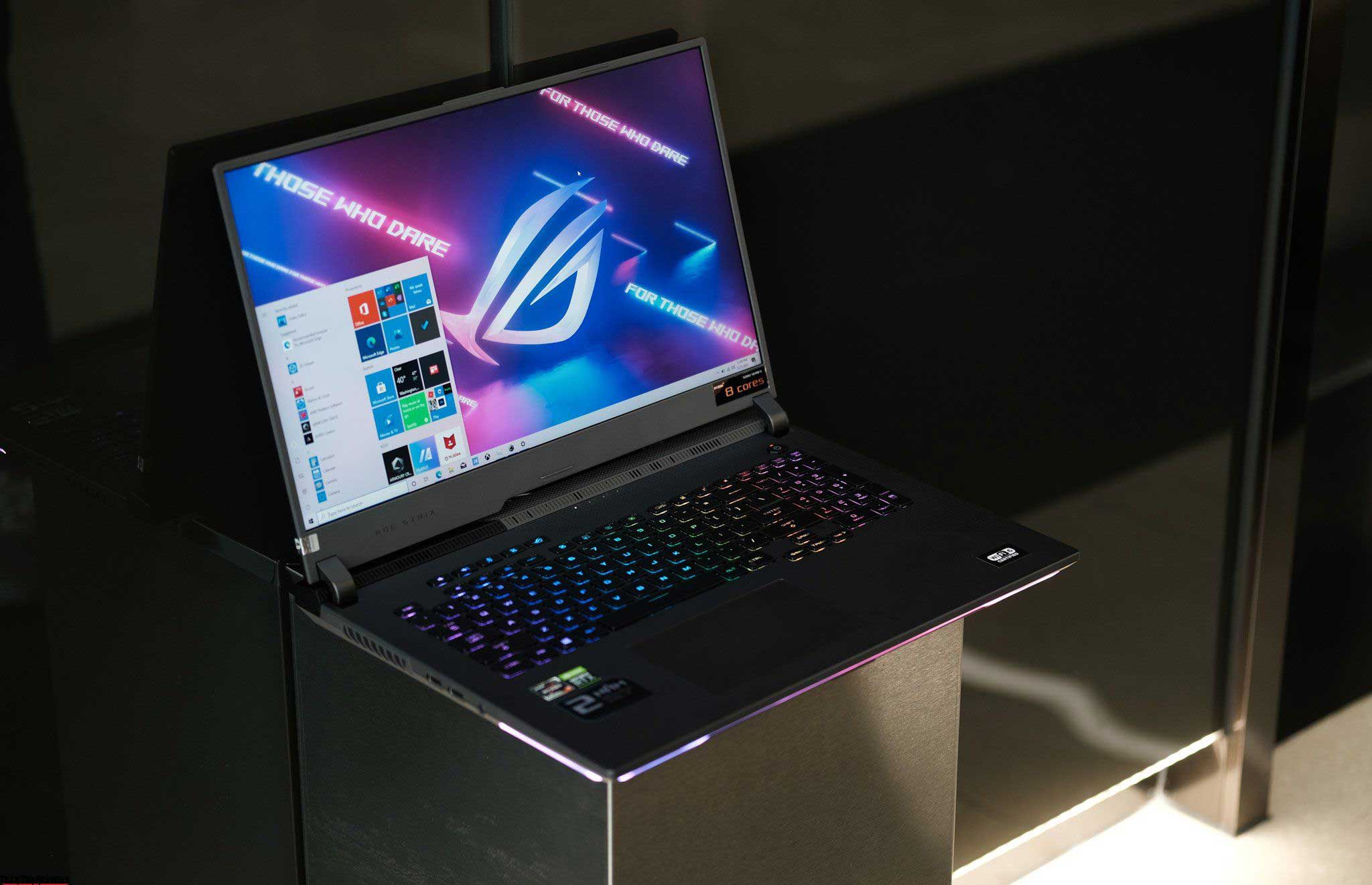 LAPTOP-ASUS-ROG Strix G17-G713PV-HX019W-AMD-R9-7845HX-16G-1T.SSD-NVIDIA GeForce RTX 4060 8G DDR6-17.3 Inch FHD (1920 x 1080) 144Hz-WIN11-ROG BackPack