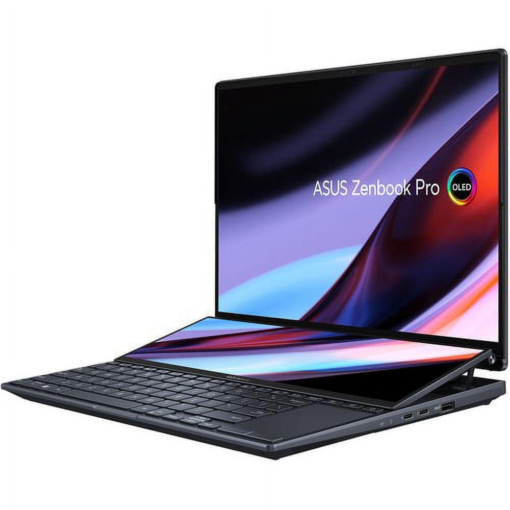 ASUS Zenbook Pro 14 Duo OLED UX8402ZE-OLED007W Laptop Intel Ci7-12700H, 16GB RAM 1TB SSD RTX 3050Ti 4GB, 14.5-inch 3K OLED Touch Win11 Black