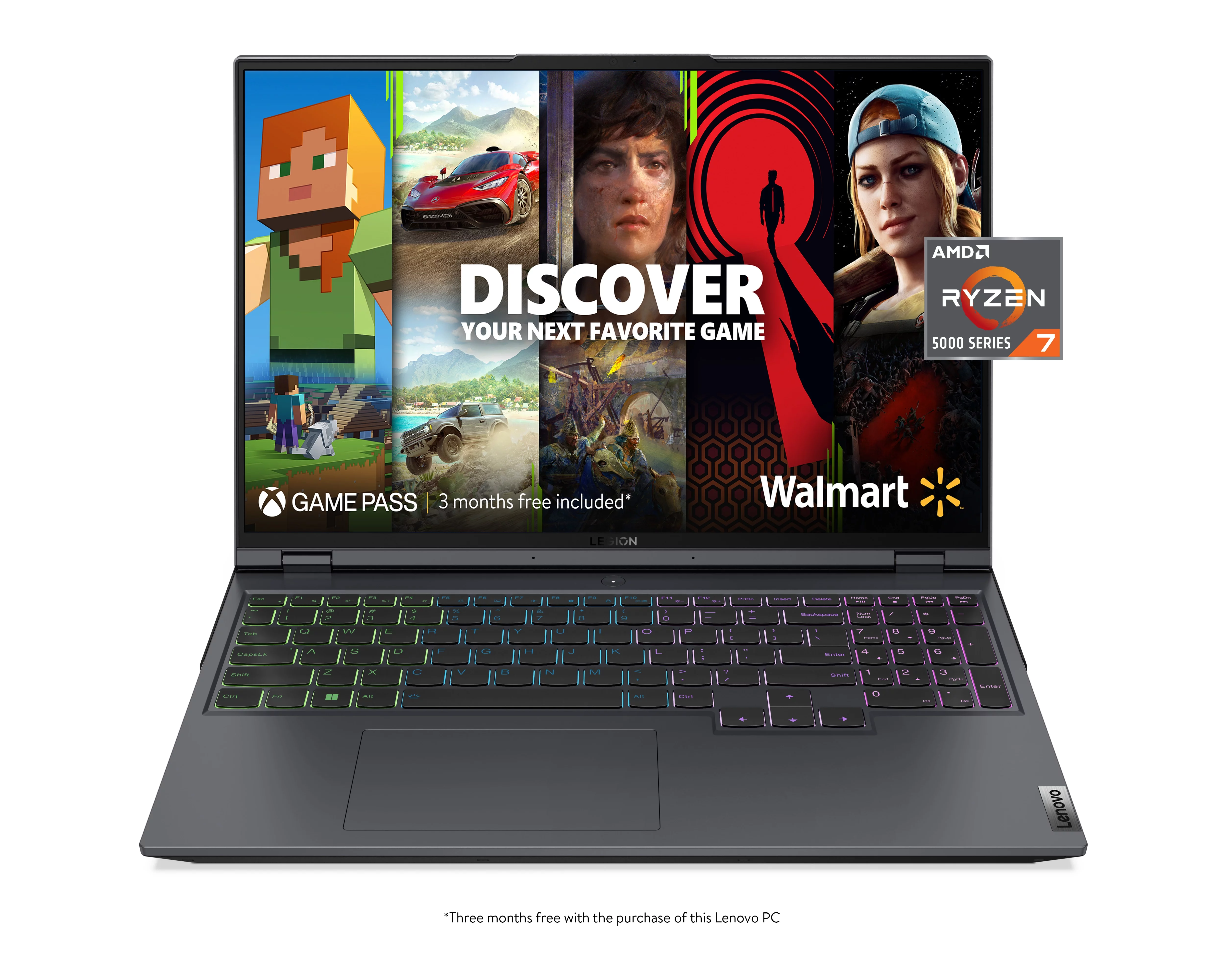 LAPTOP-LENOVO-LEGION-5-16IRX9-CI7-14650HX-16G-1T.SSD-NVIDIA GeForce RTX 4060 8G DDR6-16 Inch WQXGA 240Hz-WIN11-LUNA GREY-2Yrs-With Mouse Pad M / 83DG004WED