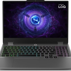 LAPTOP-LENOVO-LOQ-15IRX9-CI7-13650HX-16G-512G.SSD-NVIDIA GeForce RTX 4050 6G DDR6-15.6 Inch FHD (1920x1080) 144Hz-DOS-LUNA GREY-2Yrs / 83DV008PED