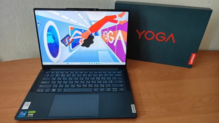 LAPTOP-LENOVO-YOGA-PRO-7-14IRH8-CI7-13700H-16G-1T.SSD-NVIDIA GeForce RTX 3050 6G DDR6-14.5 Inch 3K 120Hz-WIN11-STORM GREY-2Yrs / 82Y700D6ED