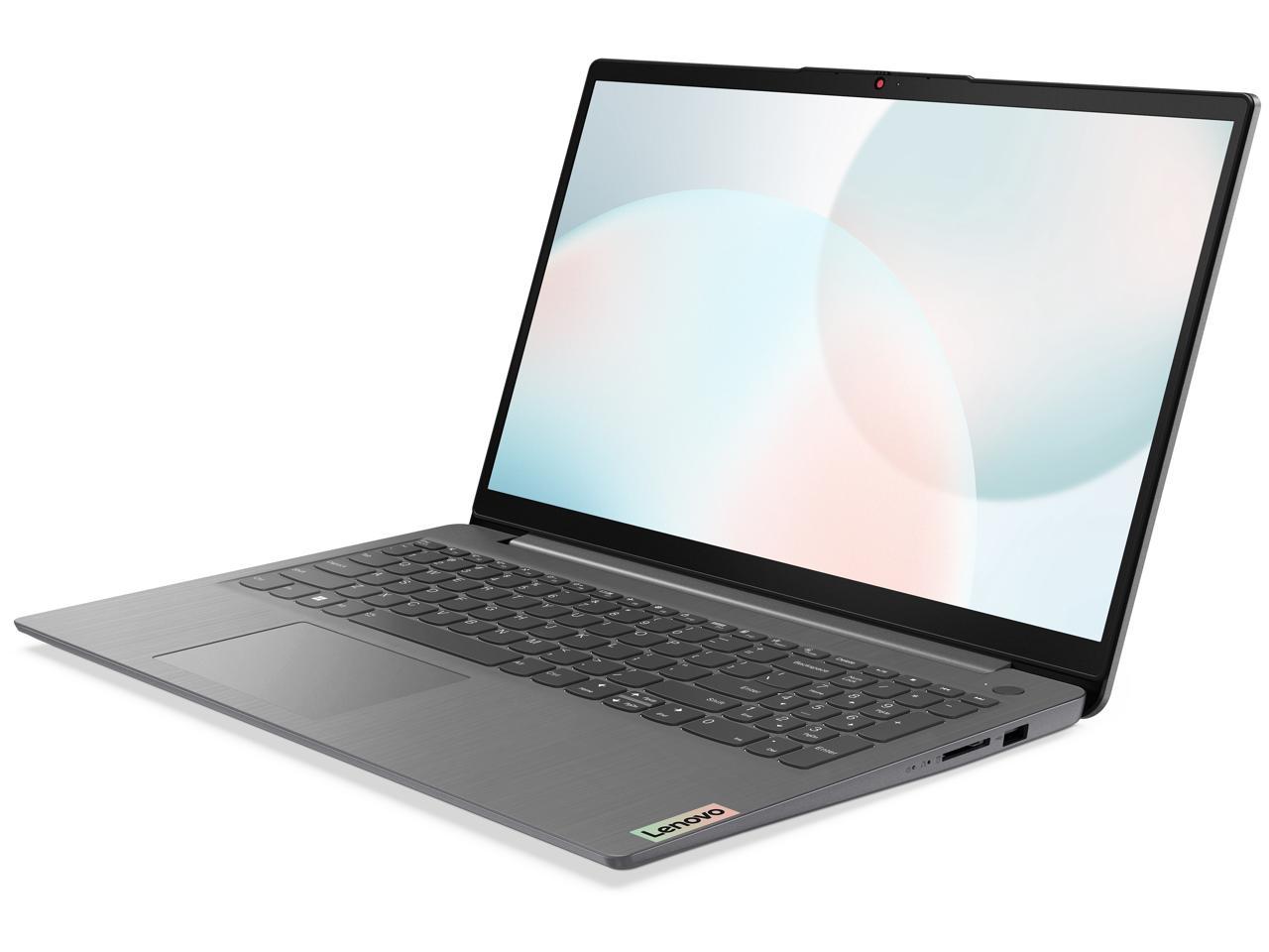 LAPTOP-LENOVO-IDEAPAD-1-15IAU7-CI3-1215U-4G-256G.SSD-Integrated Intel® UHD Graphics-15.6 Inch FHD-WIN11-CLOUD GREY-2Yrs-With Bag / 82QD00AUED