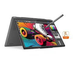 Lenovo Yoga 7 2-in-1 14IML9 Laptop Intel Core Ultra 7 155H, 16GB RAM, 1TB SSD, 14" OLED Glossy Glass, Touch, Intel Arc Graphics, Win11, Teal + Pen, Mouse