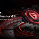 Xiaomi G24i EU Gaming Monitor Fast 23.8-inch IPS FHD 1920 x 1080, 180Hz, 1ms GTG