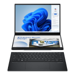 Asus Zenbook DUO UX8406CA-PZ062W Laptop, Intel Core Ultra 7 255H, 32GB RAM, 1TB SSD, 14 Inch, 3K 120Hz, Intel Arc Graphics, Win11 - 90NB14X1-M00AA0