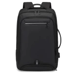 Rahala Rl-5306 Expandable 15.6 Inch Laptop Travel Backpack Waterproof Business USB Black