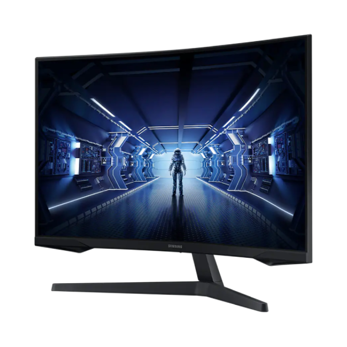 Samsung 27" Odyssey G5 Gaming WQHD 144Hz 1ms HDR 1000R Curved 2K Gaming Monitor - LC27G55TQBMXEG