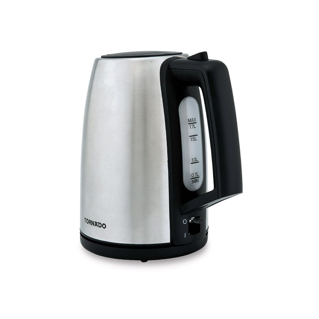 Kettle-TORNADO-Stainless Steel-1.7 Liter-1850-2200 Watt-Stainless-1Yrs ...